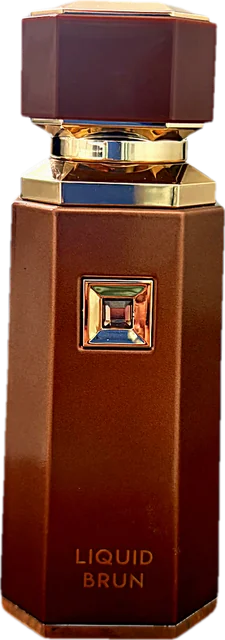 French Avenue Liquid Brun cologne bottle, decanted into 2ml, 5ml and 10ml samples